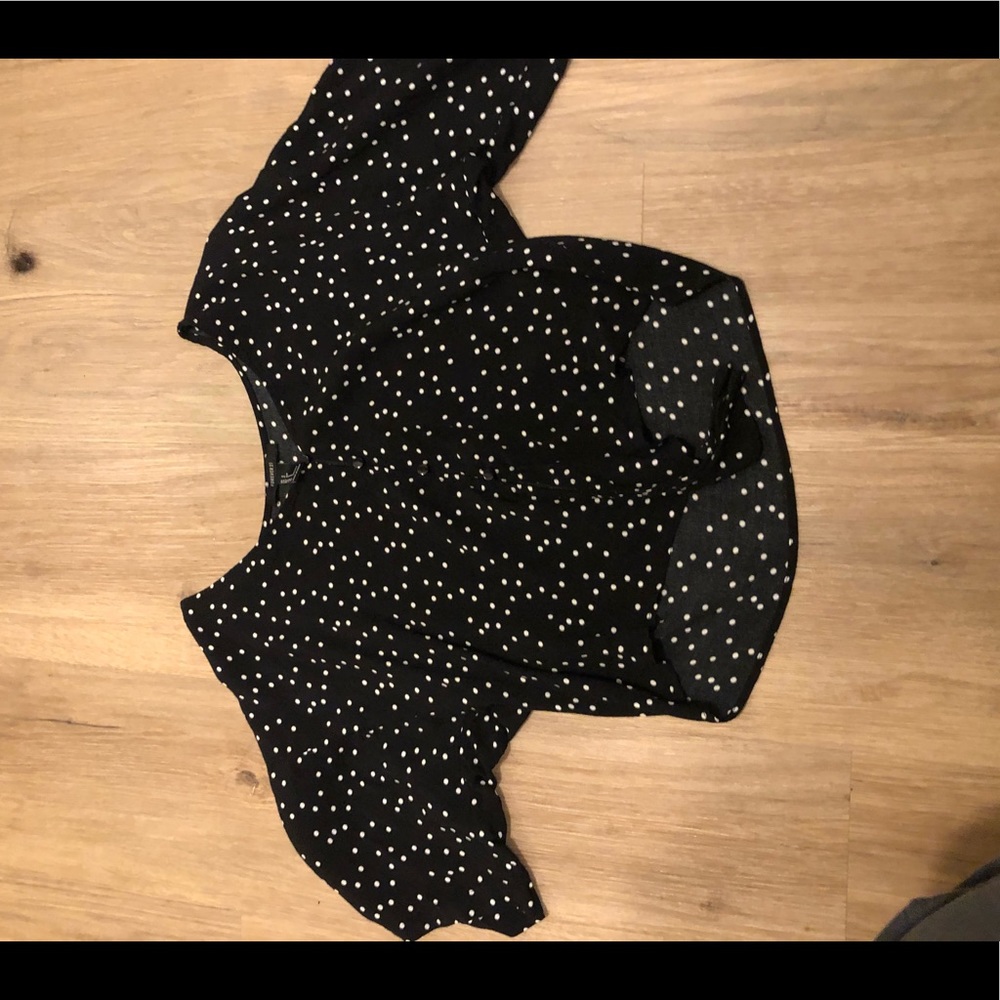 Polka dot top